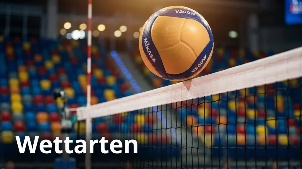 Volleyball Wettarten mit Rechenbeispielen erklärt